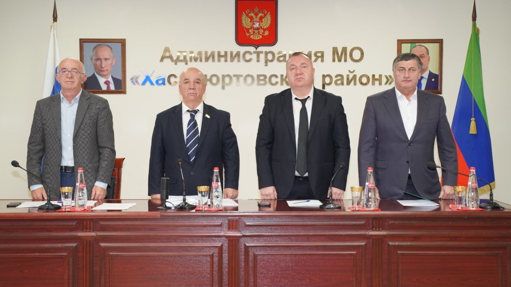 В Хасавюртовском районе состоялась 2  сессия Собрания депутатов муниципального района