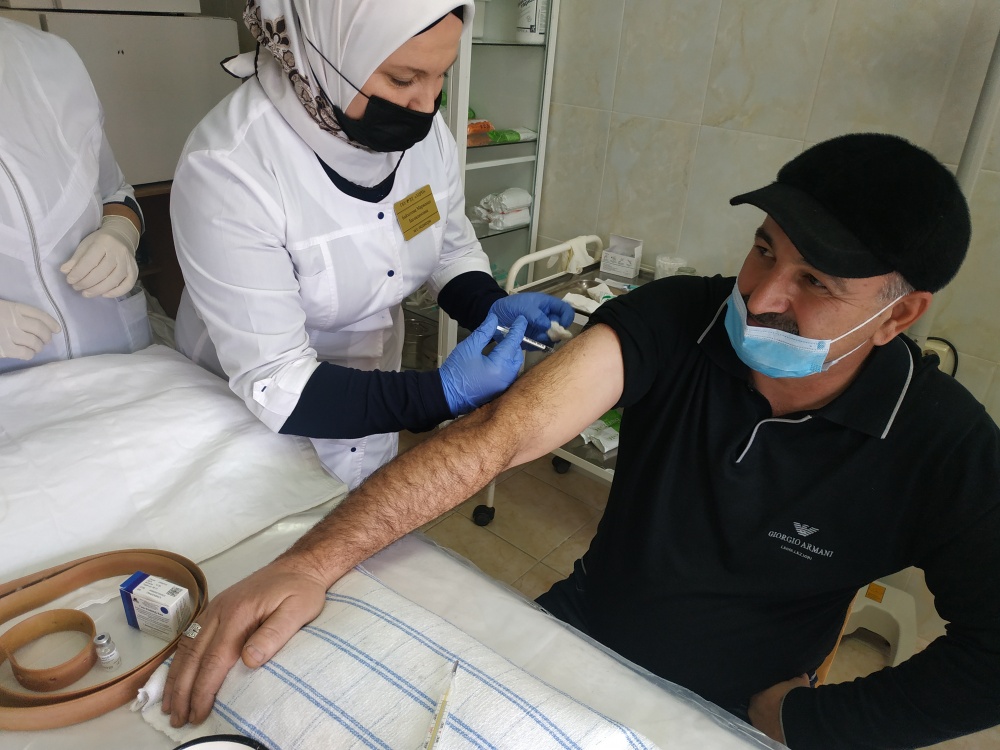 Темпы вакцинации в Хасавюртовском районе нарастают