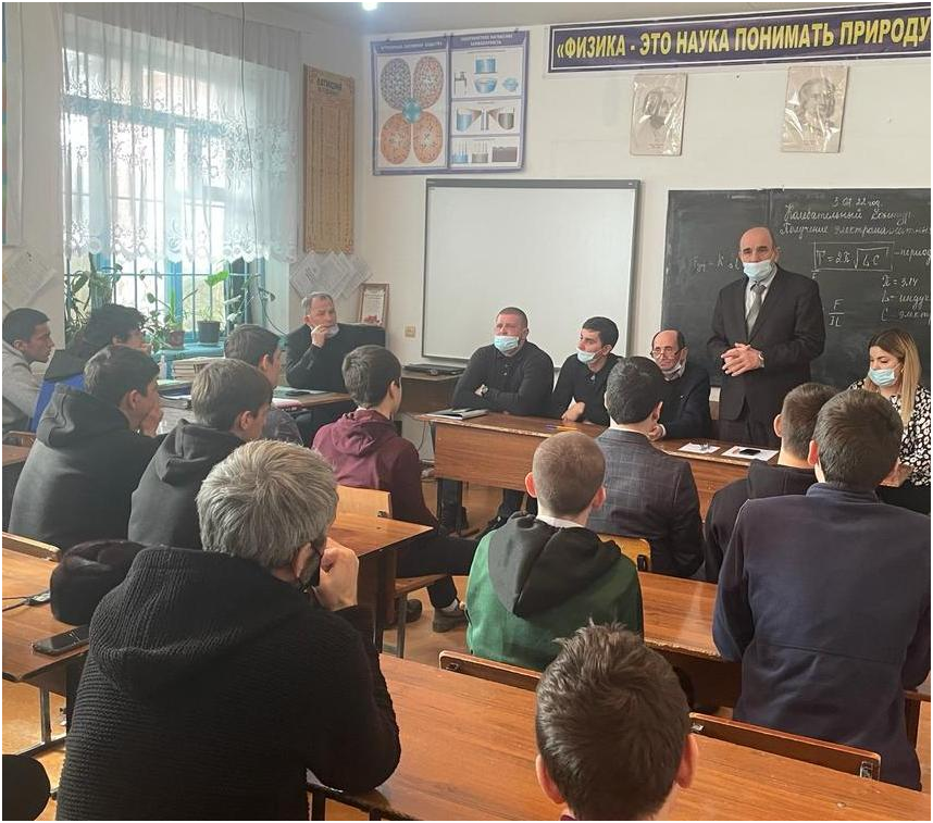 Антинаркотические мероприятия продолжаются в школах Хасавюртовского района